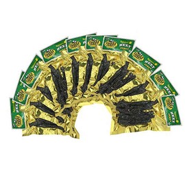 BEST Thin Cut 3.25 OZ. Oven Roasted Juicy and Tender EXTRA HOT Habanero Beef Jerky from Colorado USA - Wood Smoked With Hickory Wood by Climax Jerky - Buy Multiple Packs and Save! (Habanero 10 Pack)