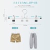 HOSUR Pants Hangers, Skirt Hangers, Slack Hangers, Multi-purpose, Non-Slip, Non-Trace,