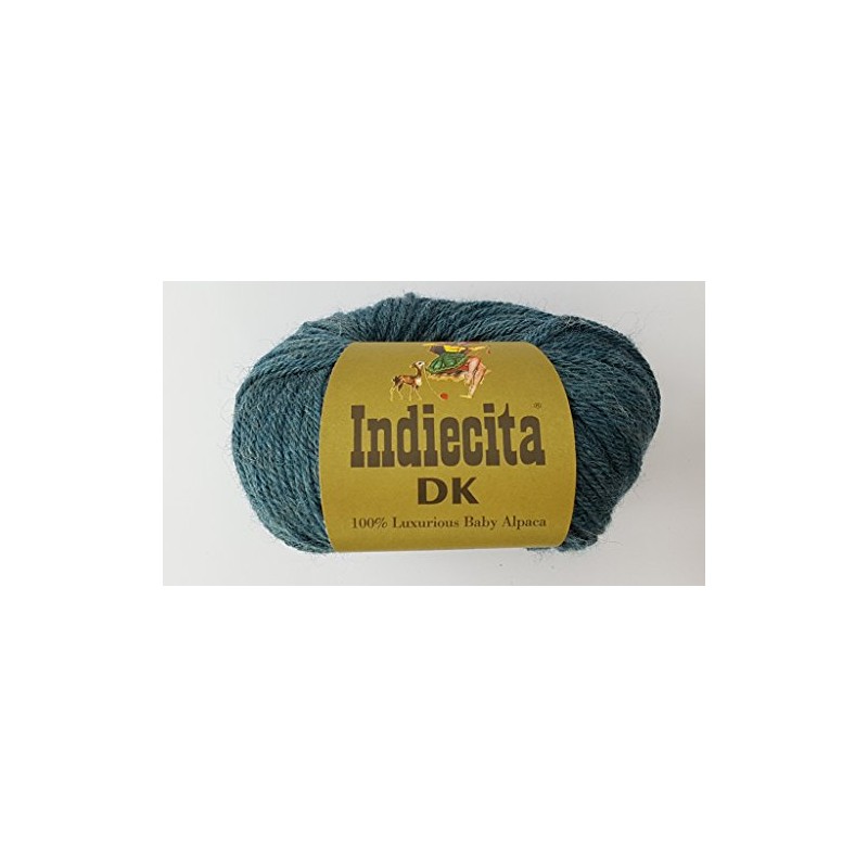 100% Luxurious Baby Alpaca Wool/Yarn from Peru, Teal, M1979 DK