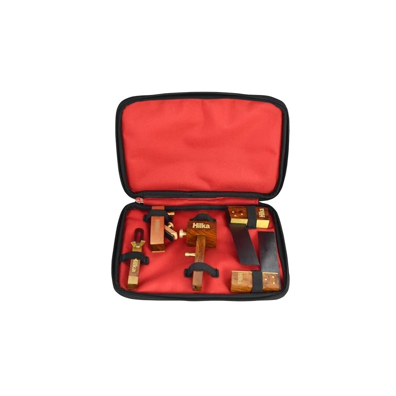 Hilka 43909806 5 PCE Miniature Woodworking Tool Set in Bag