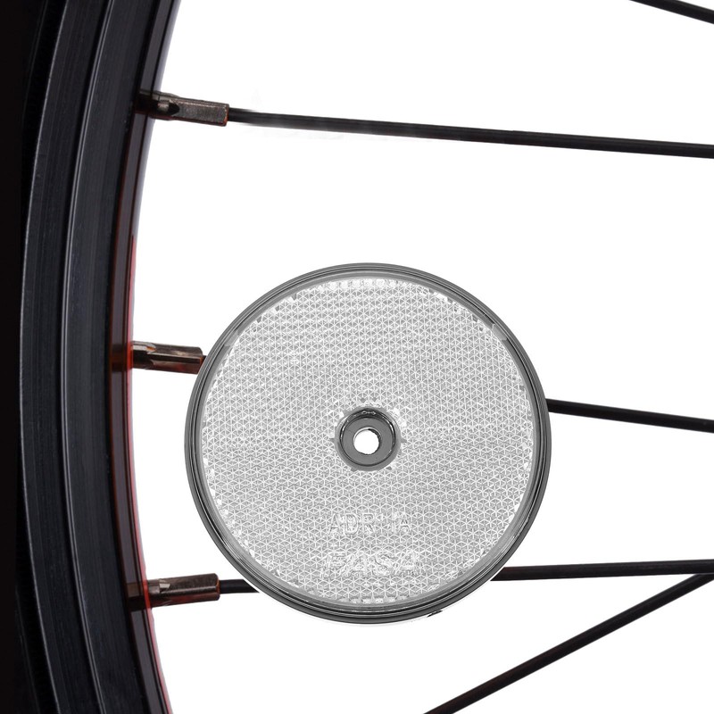 iplusmile 2 Pack Rear Reflector, Round Rear Reflectors Screw on