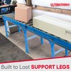 Ultimation Adjustable Height Light Duty Conveyor Supports 2-Pack for 12"