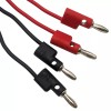 Electronix Express Set of 1 Red and 1 Black Banana