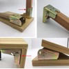 2 Pack Folding Bracket-Self-Locking Hinge-Leg Fittings and Angle Braces-for Folding