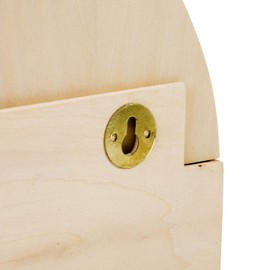 VBS Bow Wooden Advent Calendar with 24 Drawers 25,5x24x5,5 cm Christmas Decorating Crafts Present