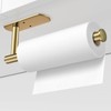 VAEHOLD Self Adhesive Paper Towel Holder Under Cabinet Mount, Wall
