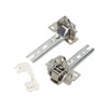 2 x Hinge Door Hinge Compatible with Bosch Siemens Constructa