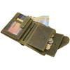 myledershop Full Cowhide Leather Women's Portrait Format Wallet / Purse