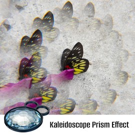 77mm Handheld Kaleidoscope Filters, Special Effects Filter Prism Camera Lens,Dreamy Fog Effect Optical Crystal Photography Glass