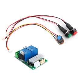 Atyhao DC Motor Speed Controller DC6V 9V 12V 24V 3A Control Module PWM Electrical Regulator 1203BS DC Motor Speed Controller Regulator Mini PWM Motor Speed Controller