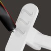 Wall Mount Utensil Rail Rack Easy Sliding Space Aluminum Kitchen