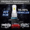 AUIMSOCO For Toyota Highlander 2014-2016 Combo LED Headlight Fog Lights
