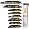 DeWalt DT2443L-QZ Reciprocating Blades, One Size, Set of 8 Pieces