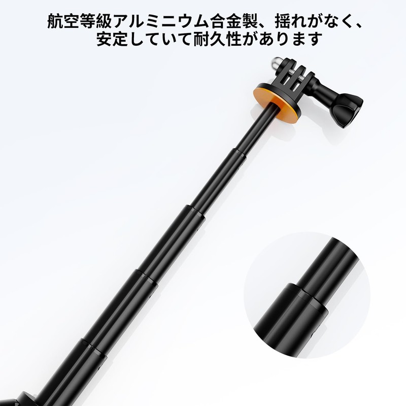 K&F Concept Mini Tripod, Selfie Stick, Selfie Stick, 12.6 inches