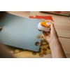Fiskars Motive Lever Punch, Circle, Diameter 2.5 cm, for Left