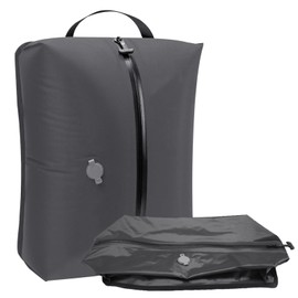 Vacuum Bags for Travel, TPU Vacuum Bags with Airtight Valve, Reusable Compression Bags, Vacuum Bags for Suitcases and Backpack, Lightweight and Durable, 1 PC + Pump