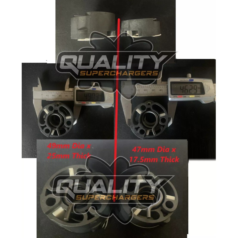 Qualitysuperchargers Genuine OEM Supercharger Torsion Coupler Isolator Jaguar Rover Land