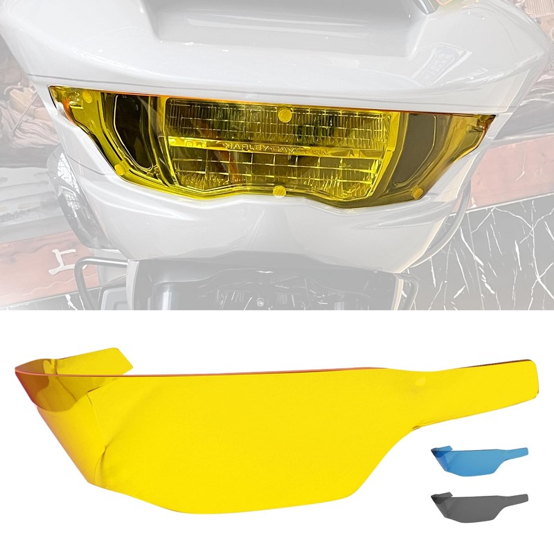 FWXEOZ Motorcycle Accessories Headlight Guard Front Headlamp Protection Cover for