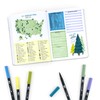 Tombow 56169 Dual Brush Pen Art Markers, Landscape, 10-Pack. Blendable,