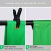 Aimosen 12 X 10 FT Large Green Screen Backdrop for