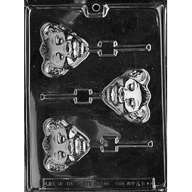 NCS Lion Cub Lollipop Chocolate Mold, Clear, 1 Count – A108