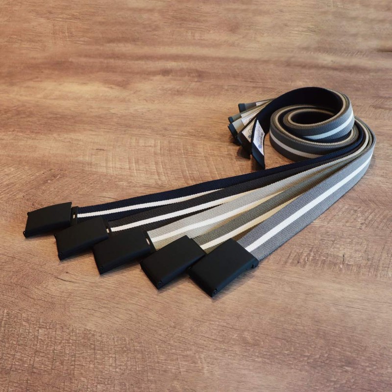 SWINGPLUS Gevalt Belt, Stylish Line Belt, Elastic Leather, Casual, Stretchable,