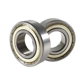 2 Pcs Deep Groove Ball Bearings Deep Groove Bearings Skating Mechanical Transmission Bearings 12x32x10mm