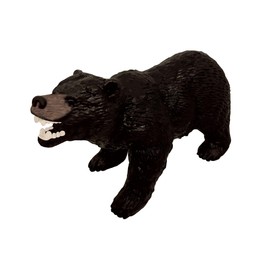 Rep Pals - Black Bear, Stretchy Toy from Deluxebase. Super stretchy animal replicas that feel real, great for kids
