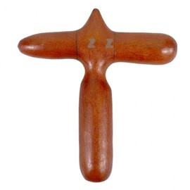 solid wood cross Acupressure stick-T/Hyojason/Massage device/Massage stick/Well-being/Acupressure/Massage/Back scratching/Pangpang massager/Massage/Cellulite/ 2ea