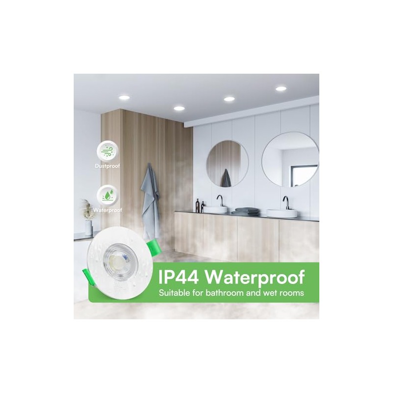 ALUSSO LIGHTING ALUSSO LIGHTING LED Einbaustrahler 230V IP44, 5W Kaltwei?