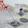 Flexible Drain Clog Remover Grabber for Toilets & Sinks 90cm Length 5ea