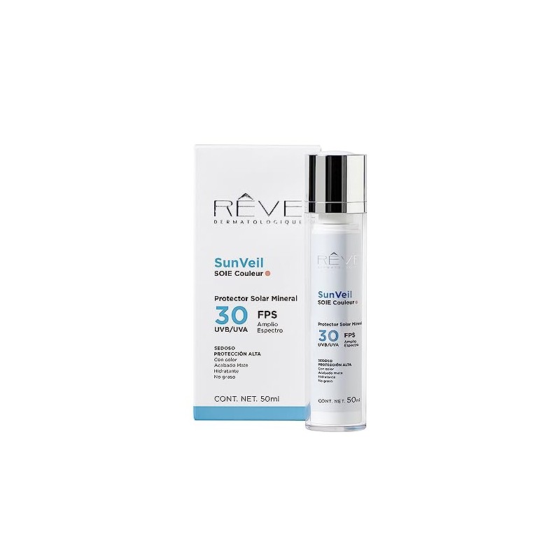 Reve Dermatologique SunVeil SOIE Couleur FPS 30 Protector Solar Mineral