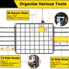 3 Tier Garden Tool Organizer, Garage Storage and Organization, Metal