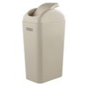 Obstnny Slim Plastic Trash Can for Narrow Spaces at Home
