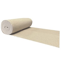 Needle Felt, 100% New Sheep's Wool, 500 g/m², 1.00 m Wide, 2.50 m Long, Approx. 5 mm Thick, 2.5 m², Natural Fibre, 100% Biodegradable, Washable, Oeko-Tex Standard 100, Product Class 1