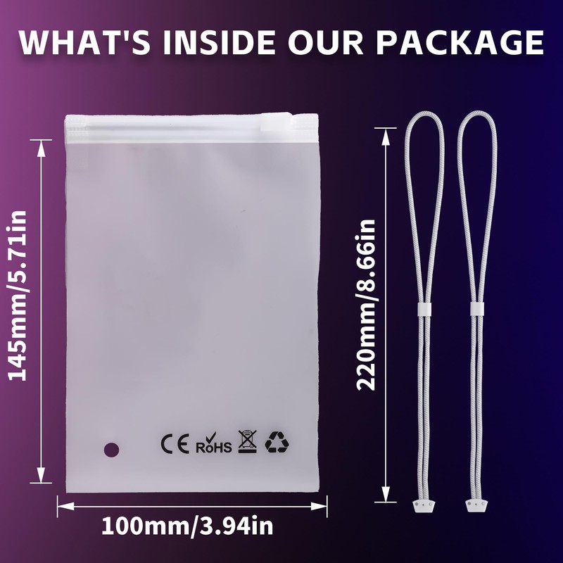 Lukvcoe 1 Pair 交換用 コントローラー ストラップ for Meta Quest3/Quest 3