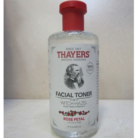 THAYERS Rose Petal  Witch Hazel Facial Toner, 12 Ounce  NWOB