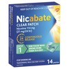 Nicabate Patches Clear 21mg X 14