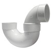 Canplas 193204 PVC DWV P Trap SW HXH, 4-Inch, White