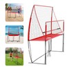 QUEMARQUE Volleyball Training Equipment, 8x11ft Volleyball Practice Net Station with