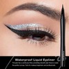 2 Packs Super Slim Precise Felt Tip Liquid Eyeliner Pen