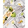 Solino Home Stripe Linen Table Runner 108 Inches Long -
