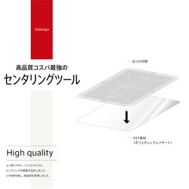 TTdesign Centering Tool TCG Card PSA Certified Perfect Size Ideal for Grading (Premium White, Regular 0.5mm)