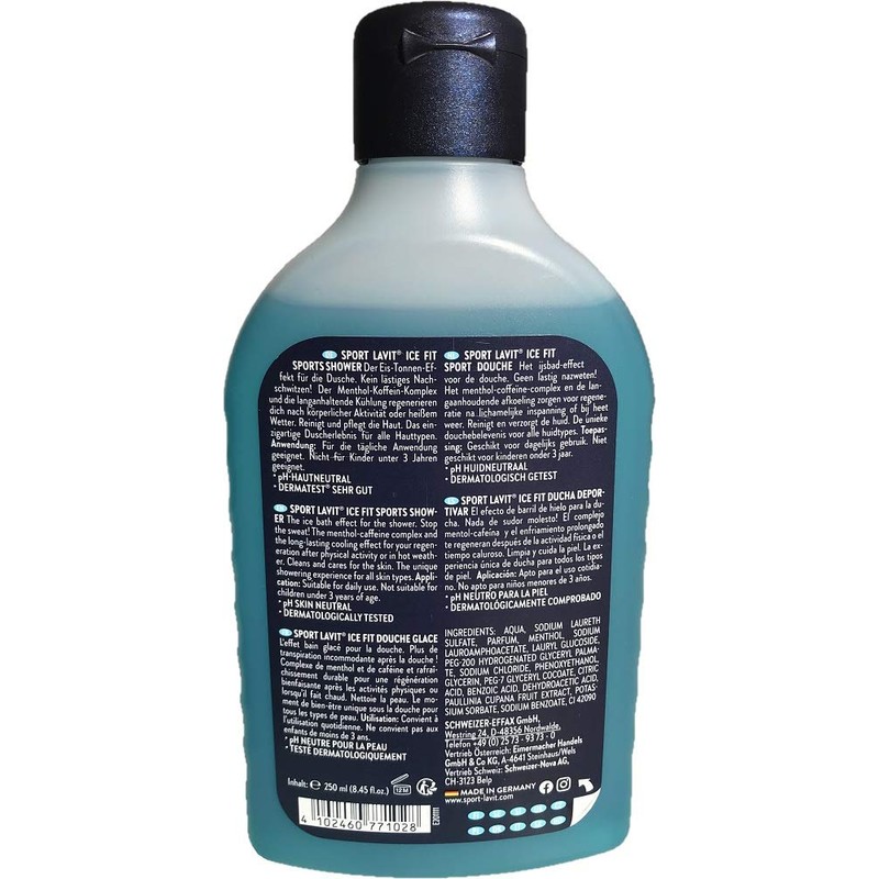 SPORT LAVIT® Ice Fit Sport Shower Gel 250 ml, Duschfit