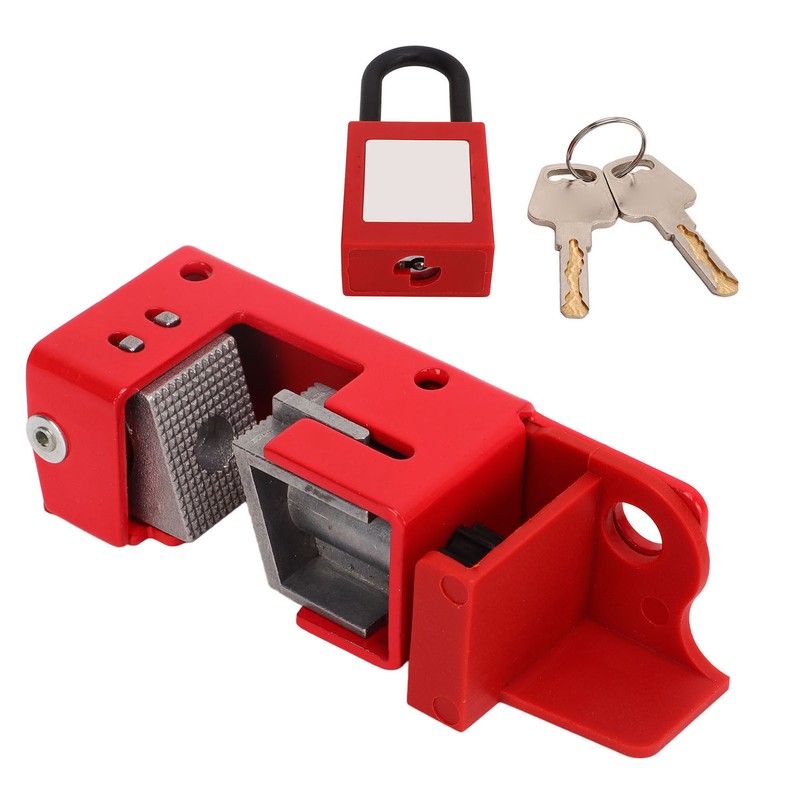 Circuit Breaker Lock Set Aluminum Alloy Anti Corrosion Electrical Safety