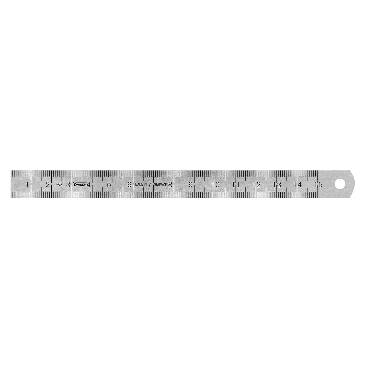 Vogel Germany steel ruler (type A, measuring range 150 mm, cross ...