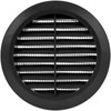Vent Systems 4'' Inch - Black - Soffit Vent Cover