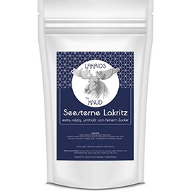 Lakrids Knud Starfish Liquorice Extra Salty - 350 g Pack