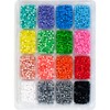 Perler Beads 80-17604 Perler Fused Bead Tray 4000/Pkg-Stripes 'n Pearls