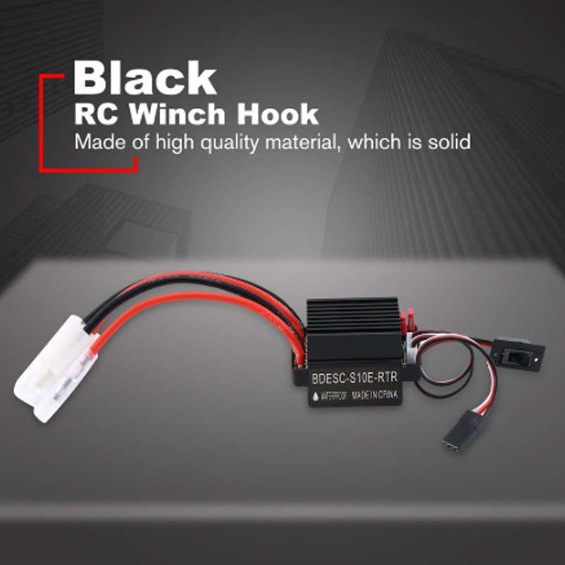 550 Brushed Motor with 320A Two Way Brushed Waterproof ESC